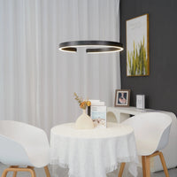 Glarefusion Modern Simple Ring Chandelier