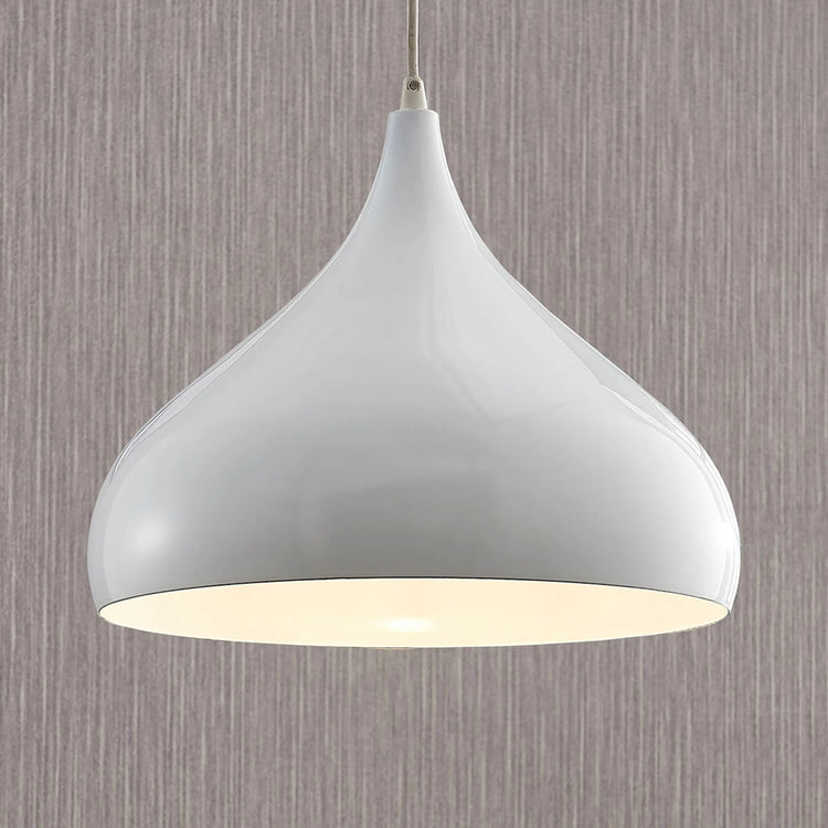 Minimalist Bell-Shaped Metal Pendant Light