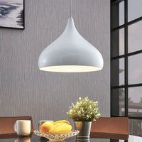 Minimalist Bell-Shaped Metal Pendant Light