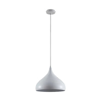Minimalist Bell-Shaped Metal Pendant Light