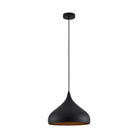 Minimalist Bell-Shaped Metal Pendant Light