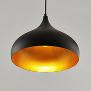 Lampada a Sospensione Minimalista a Campana in Metallo