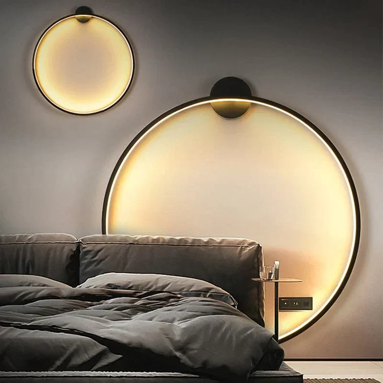 Modern Minimalist Round Wall Light