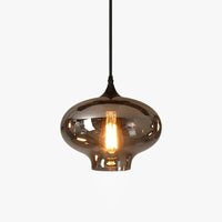 Moderne industriel glaskombination Restaurant lysekrone