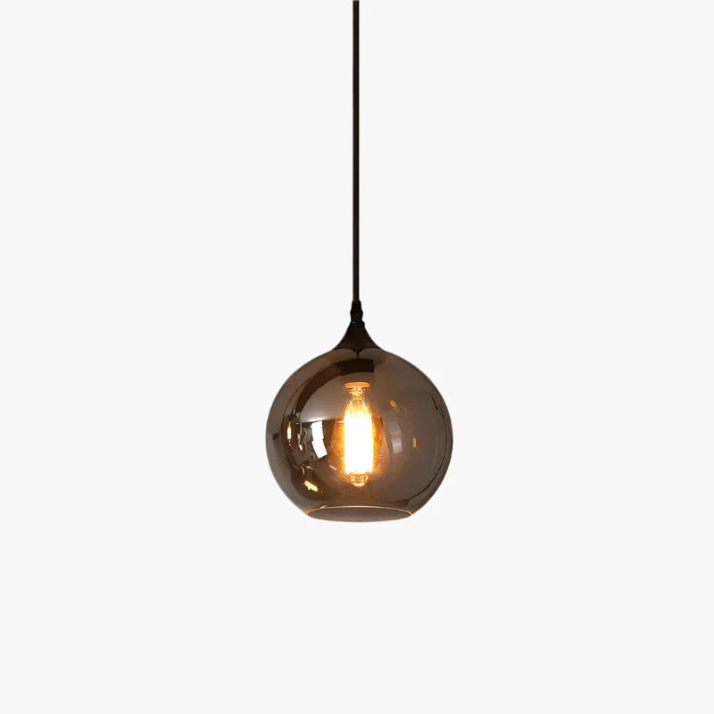 Moderne industriel glaskombination Restaurant lysekrone