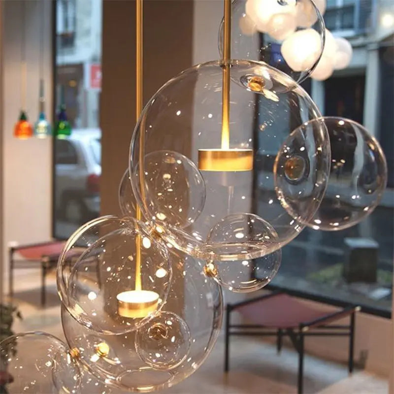 Nordic Bubble Art Pendant Light