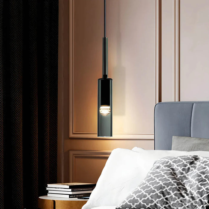 Postmoderne minimalistisk glas pendellamp