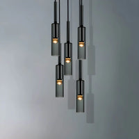 Postmoderne minimalistisk glas pendellamp