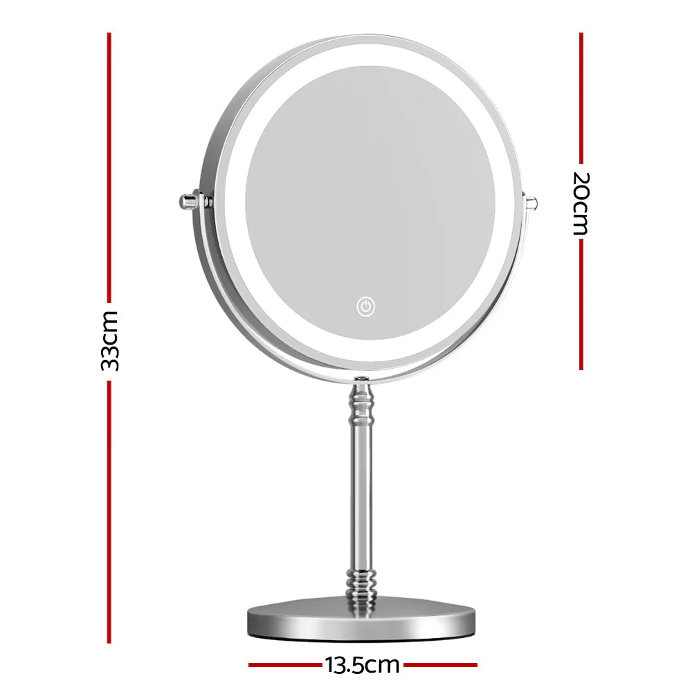 Glarefusion Three-tone Dimming Wall-mounted Makeup Mirror