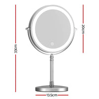 Glarefusion Three-tone Dimming Wall-mounted Makeup Mirror