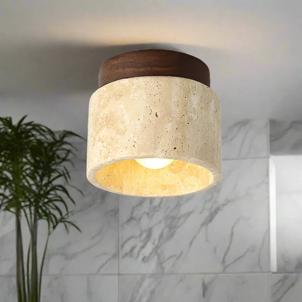 Plafonnier moderne et créatif de style crème