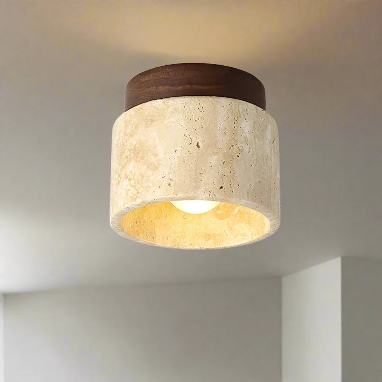 Lampada da soffitto moderna in stile creativo color crema