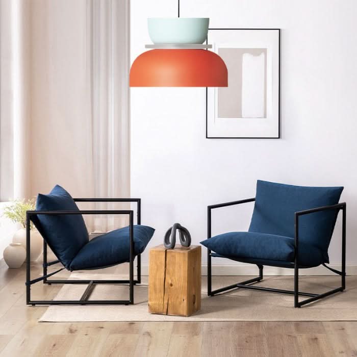 Lampadario in acrilico Macaron semplice nordico Glarefusion