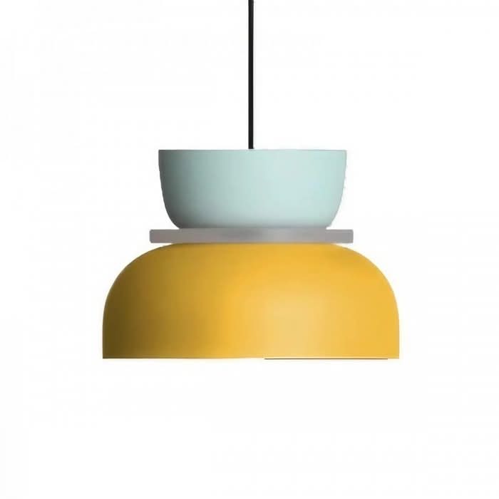 Lampadario in acrilico Macaron semplice nordico Glarefusion