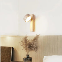 Off-White Travertine Wall Lamp