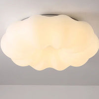 Cream-style Kids’ Room Ceiling Lights with Pumpkin-Cloud Inspired Design