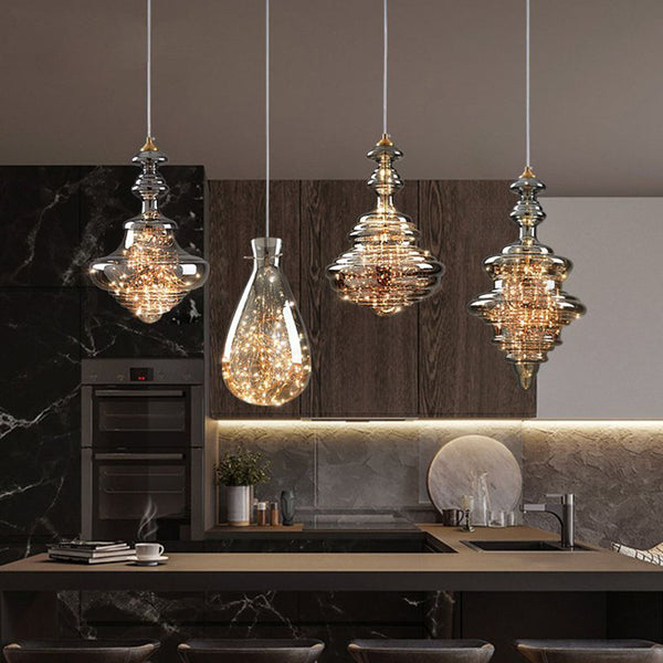 Starry Sky  Glass Pendant Light