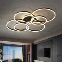 Luce al soffitto anello nordico chic