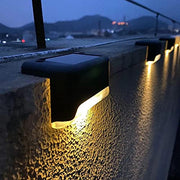 Elegante lampada da parete a LED solare senza fili