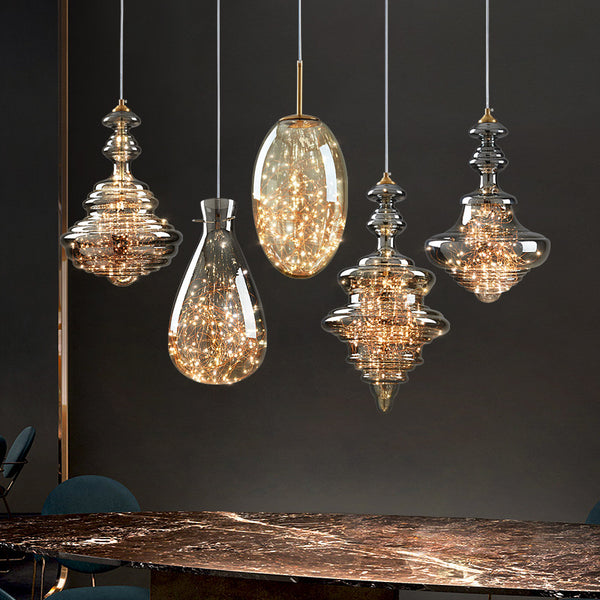 Starry Sky  Glass Pendant Light