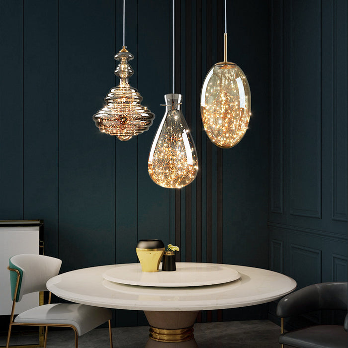 Starry Sky  Glass Pendant Light