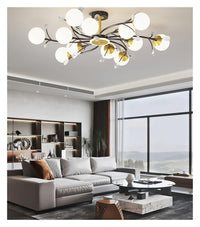 Nordic Creative Minimalist Glass Chandelier
