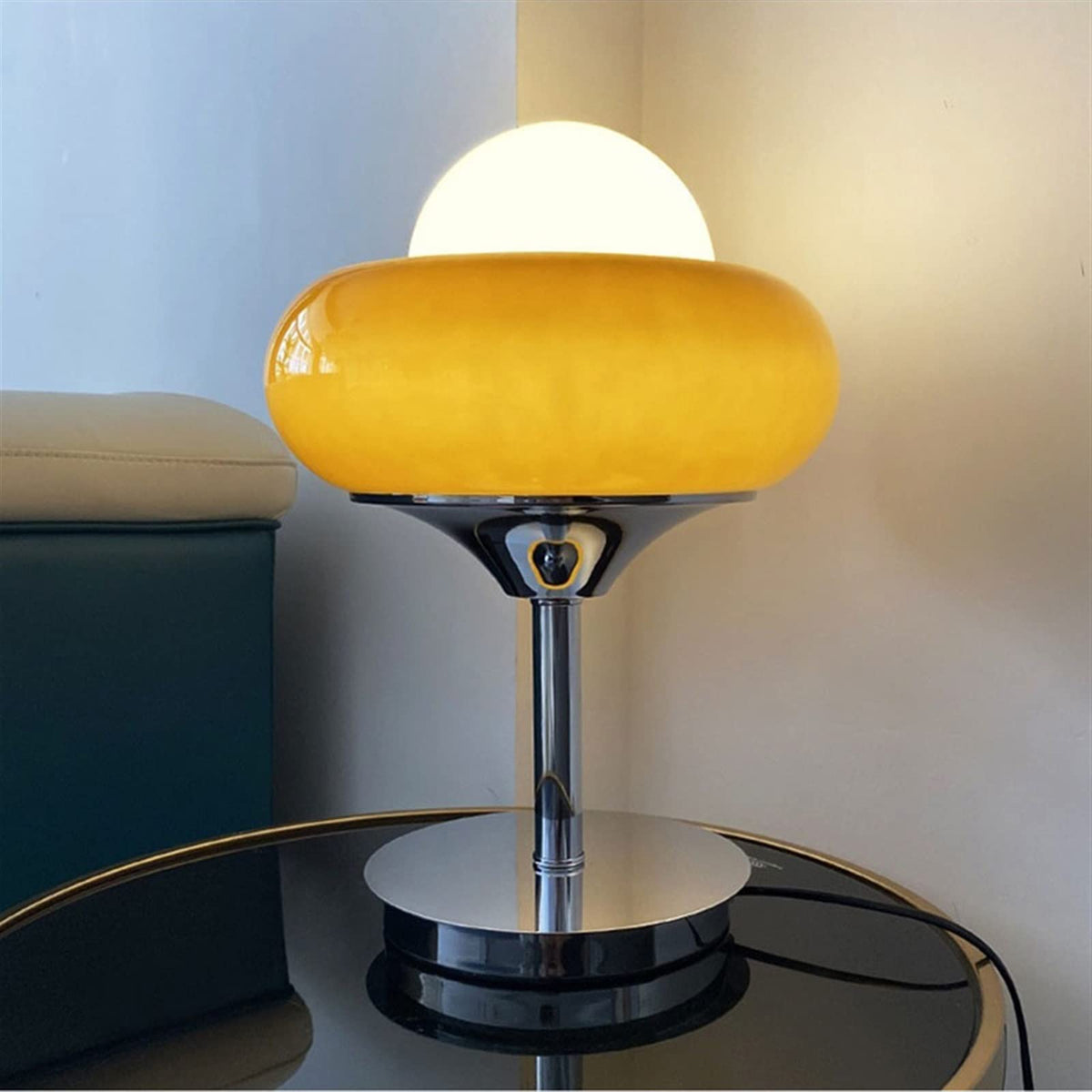 Ægbordlampe i vintage stil
