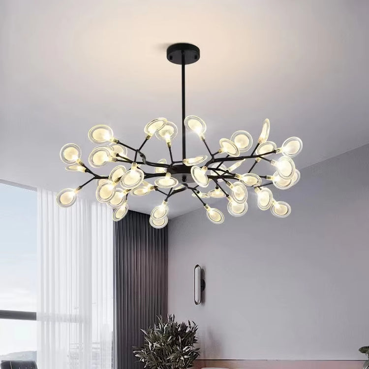 Glarefusion Creative Branch Acrylic Living Room Chandelier