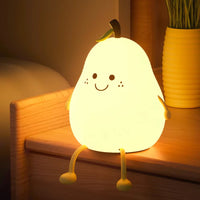 Glarefusion Adorable Decorative Pear Night Light