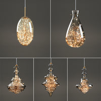 Starry Sky  Glass Pendant Light