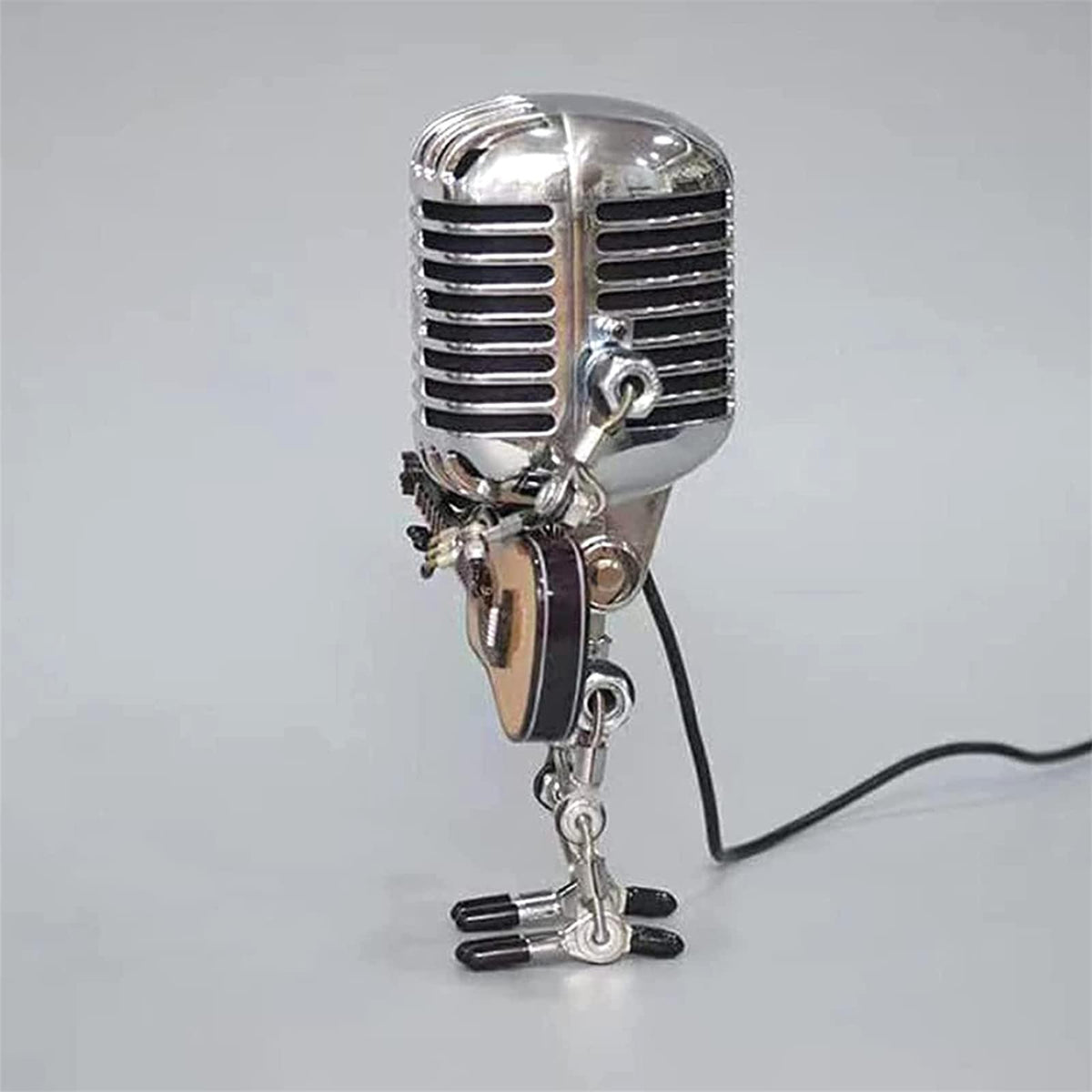 Robotlampe med guitar