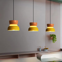 Glarefusie Noordse eenvoudige macaron acrylkroonluchter