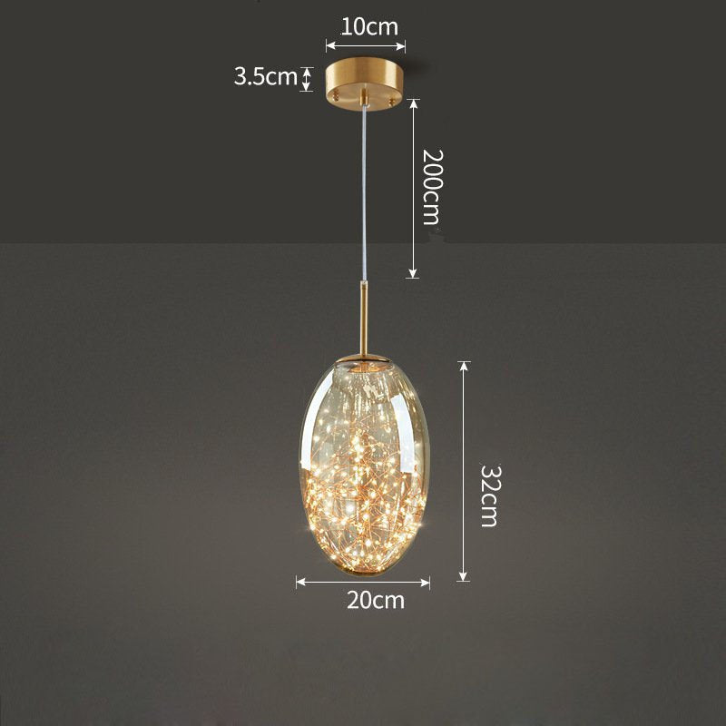 Starry Sky  Glass Pendant Light