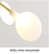 Lustre du salon en acrylique Creative Branch Glarefusion