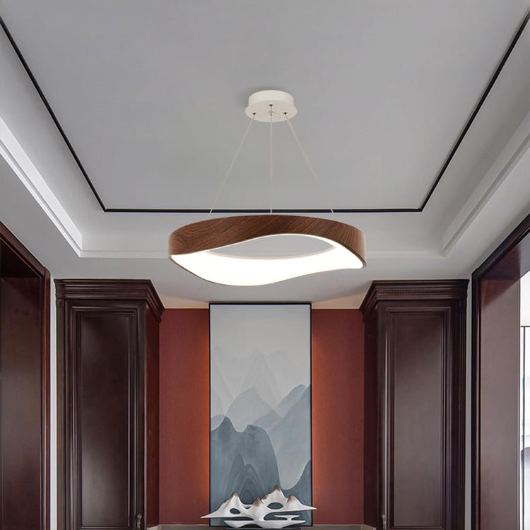 Nordic Wooden Grain Pendel