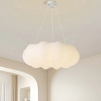 Cream-style Kids’ Room Ceiling Lights with Pumpkin-Cloud Inspired Design