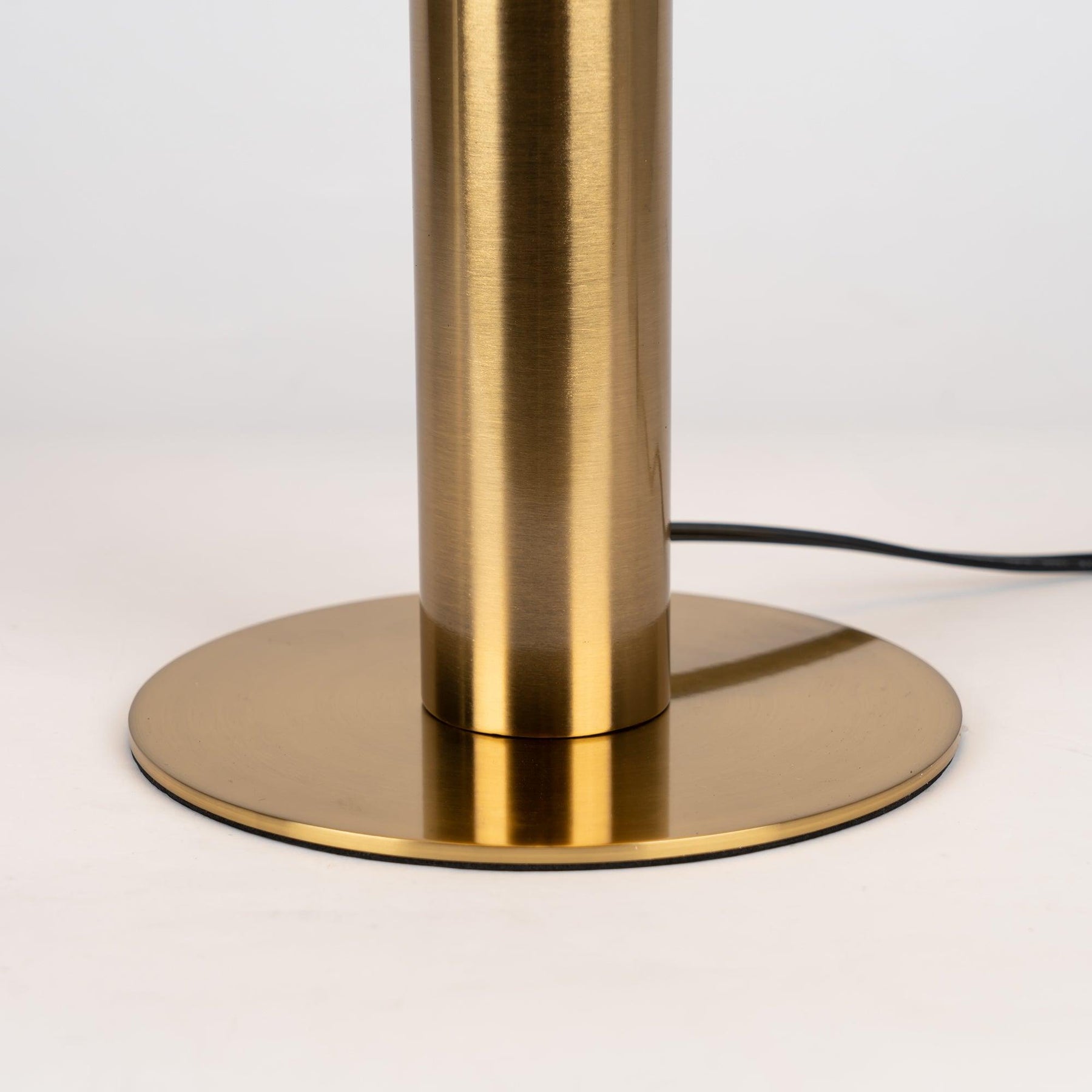 Stylish Round Mushroom Cap Alabaster Table Lamp
