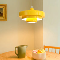 Medieval Retro Three-Tier Iron Pendant Light