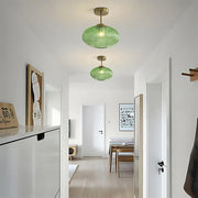 Mid Century Glass Ceiling Light