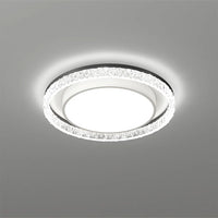 Contemporary Black Round LED Ceiling Light