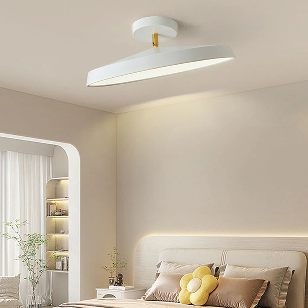 Plafoniera rotonda dal minimalismo moderno
