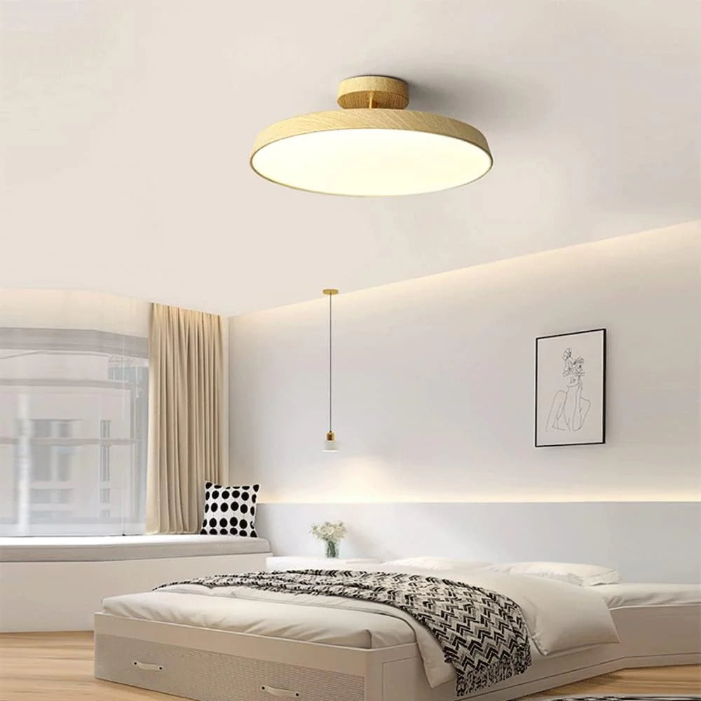 Plafoniera rotonda dal minimalismo moderno