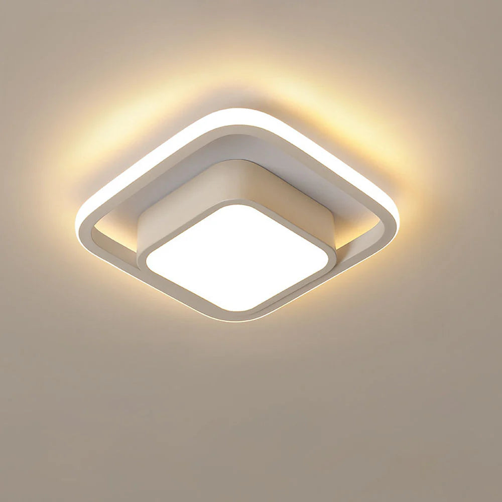 Nordic Minimalist Dubbelring Taklampa