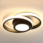 Nordic Minimalist Dubbelring Taklampa
