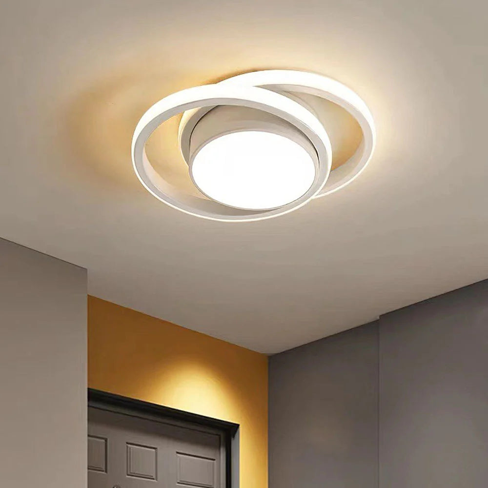 Nordic Minimalist Dubbelring Taklampa