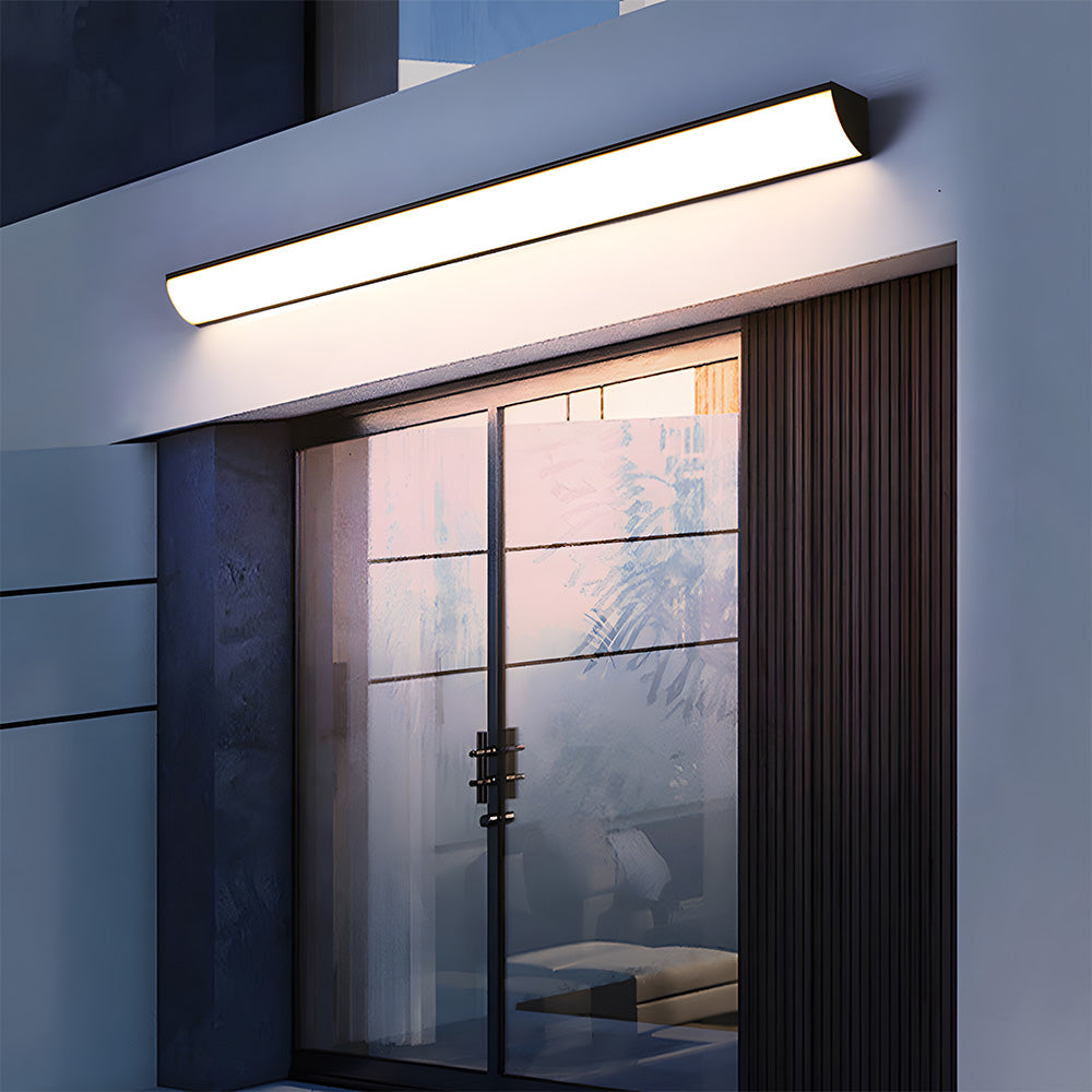 Moderne, minimalistische, wasserdichte LED-Wandleuchte für den Außenbereich