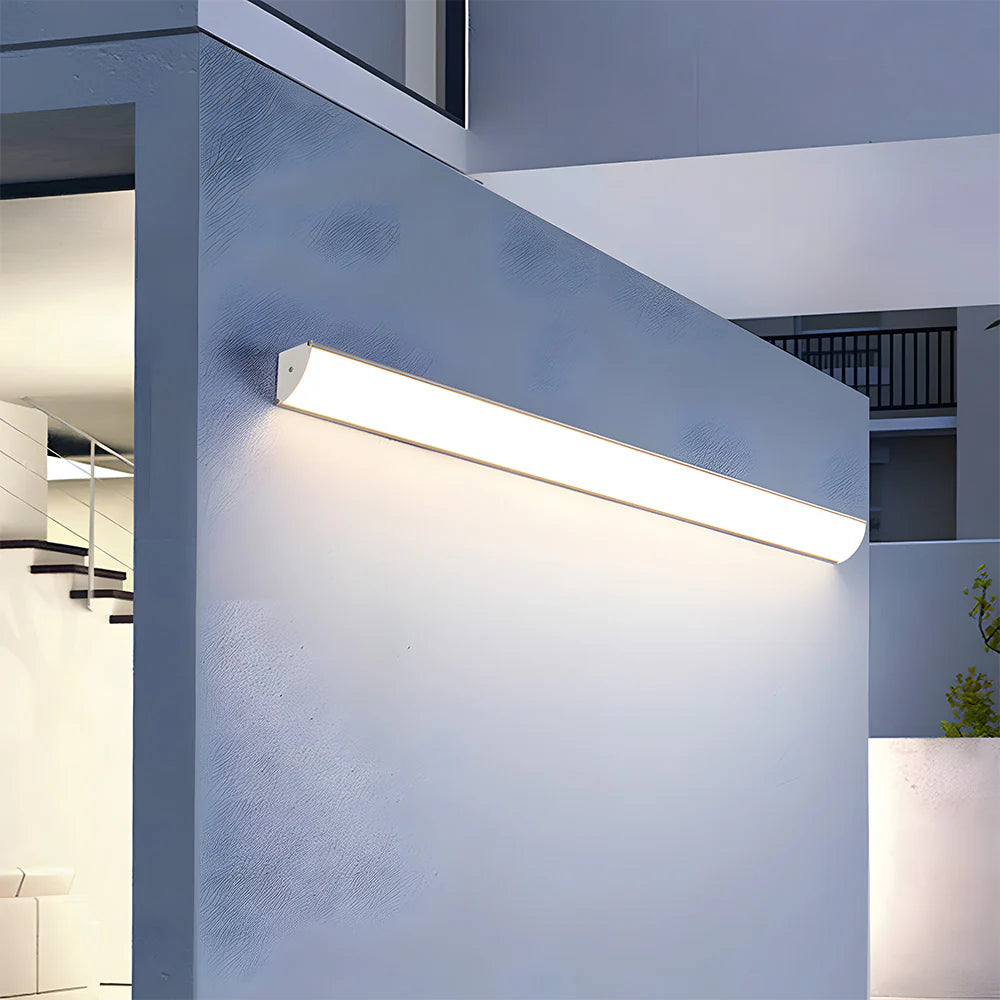 Moderne, minimalistische, wasserdichte LED-Wandleuchte für den Außenbereich