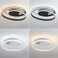 Moderne nordisk kreativ runde loftslampe