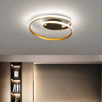 Moderne nordisk kreativ runde loftslampe