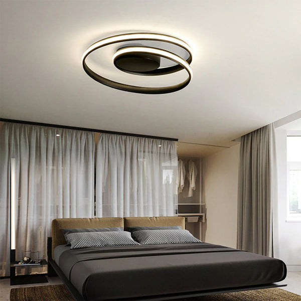 Moderne nordisk kreativ runde loftslampe